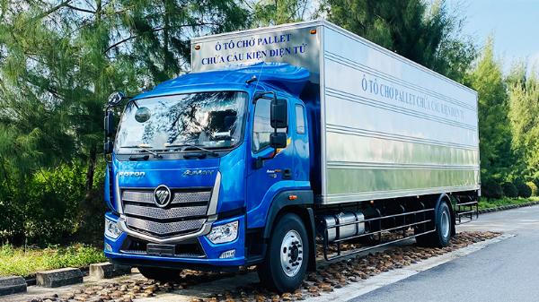 XE CHỞ PALLET THACO AUMAN C160L - THÙNG 9.8M - 6.7 TẤN Tư vấn tận tâm - Mang lại giá trị thực cho Khách hàng